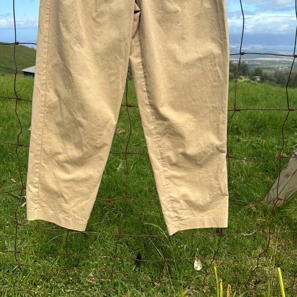 Anthropologie Equise barrel Leg Chinos Cedar Small - Picture 8 of 10
